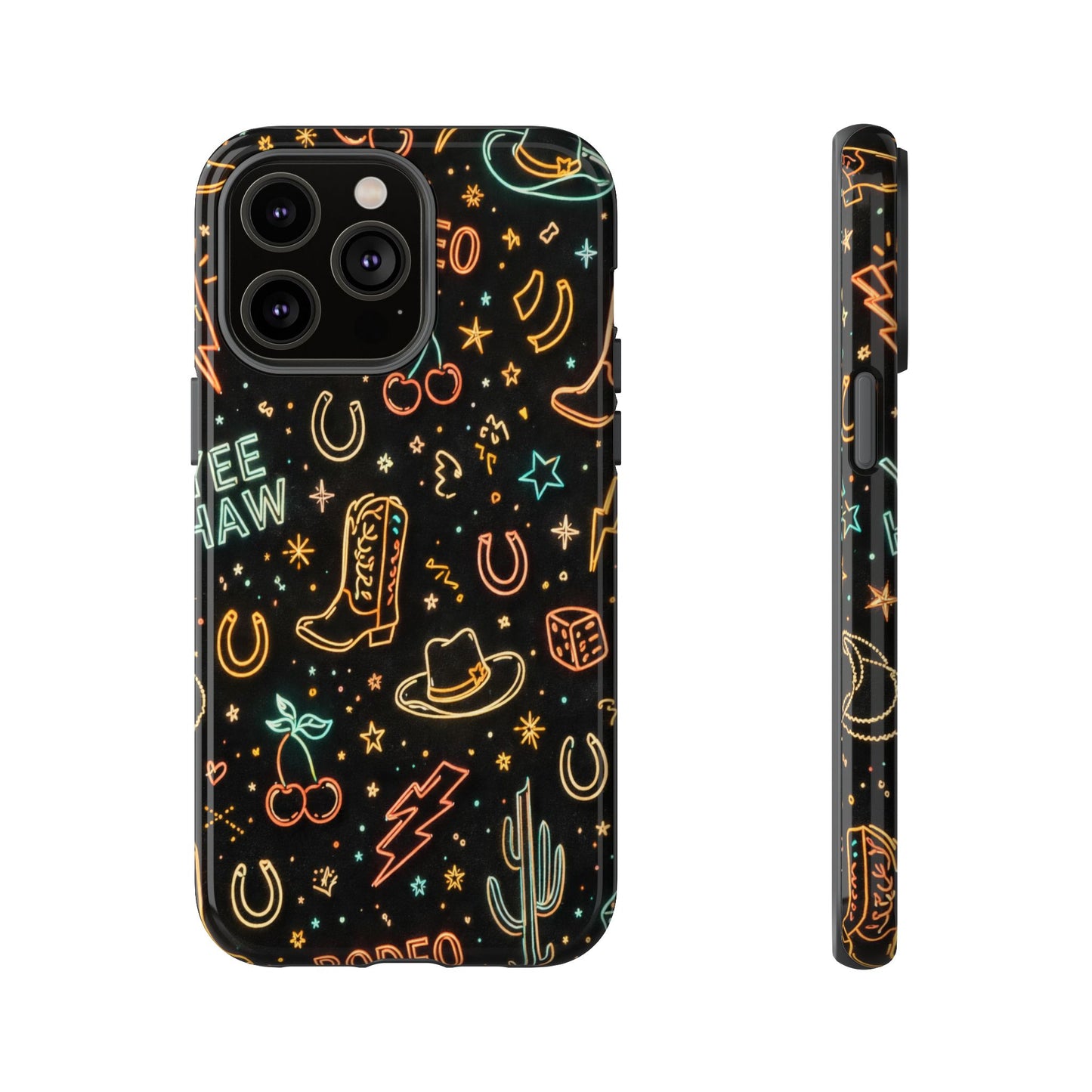 Retro Neon Rodeo Tough Case
