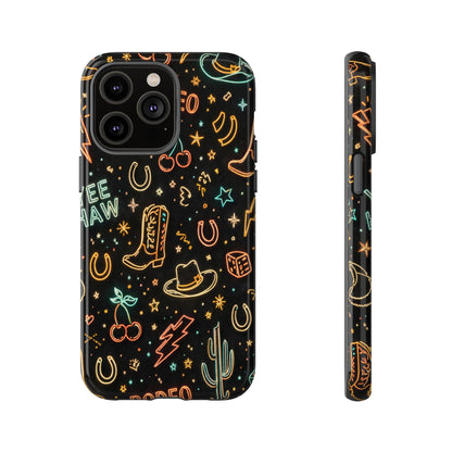Retro Neon Rodeo Tough Case