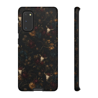 Bull Skull Bloom Tough Case