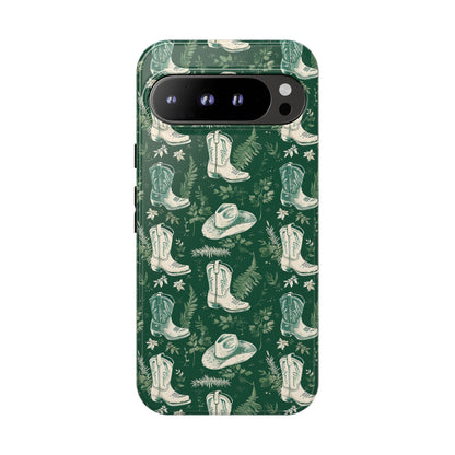 Green Boots Tough Phone Case