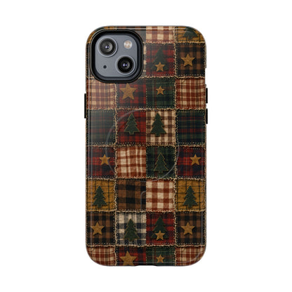 Christmas Rag Quilt Magnetic Case