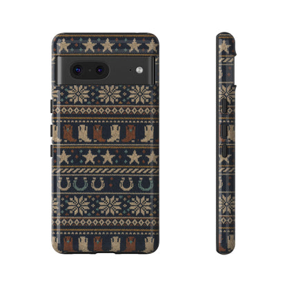 Fair Isle Boots Tough Case