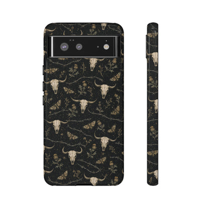 Bull Skull Barbwire Tough Case