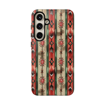 Christmas Aztec Stripes Tough Case