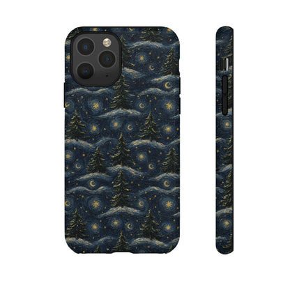 Starry Night Pines Tough Case