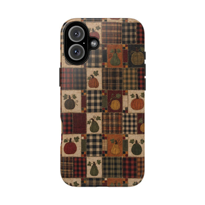 Plaid Pumpkin Tough Case