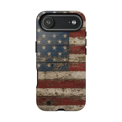 Barnwood Flag Tough Case