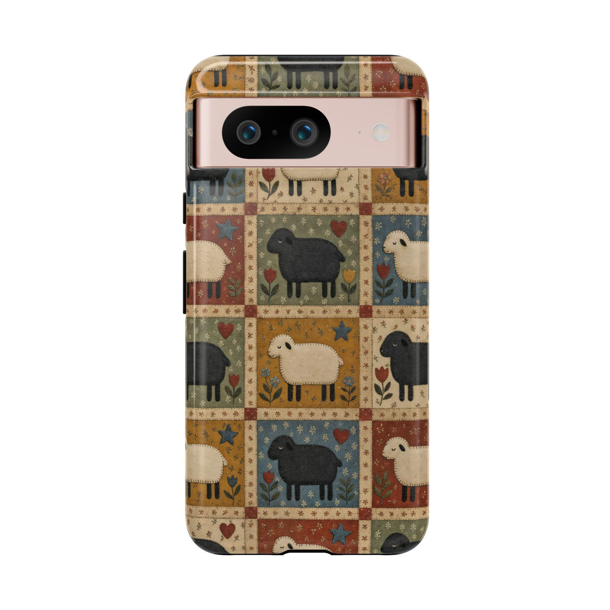 Sheep Quilt Tough Case