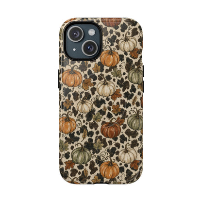 Cowhide Pumpkin Patch Magnetic Case