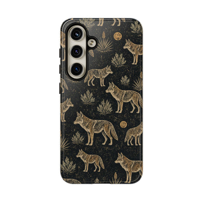 Moonlit Coyote Tough Case