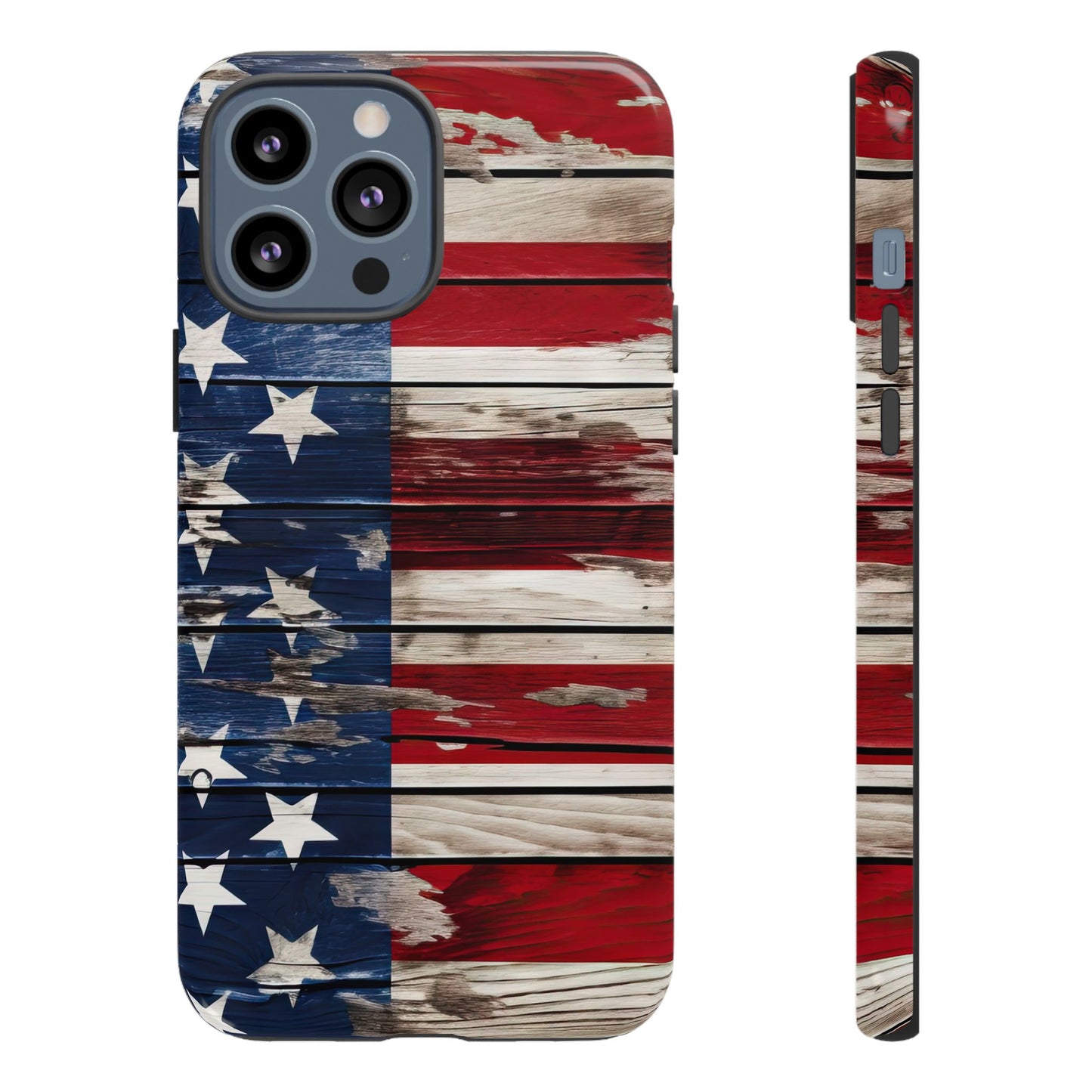 Wood Stars Stripes Tough Case