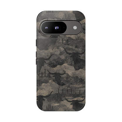 Camo Longhorns Tough Case