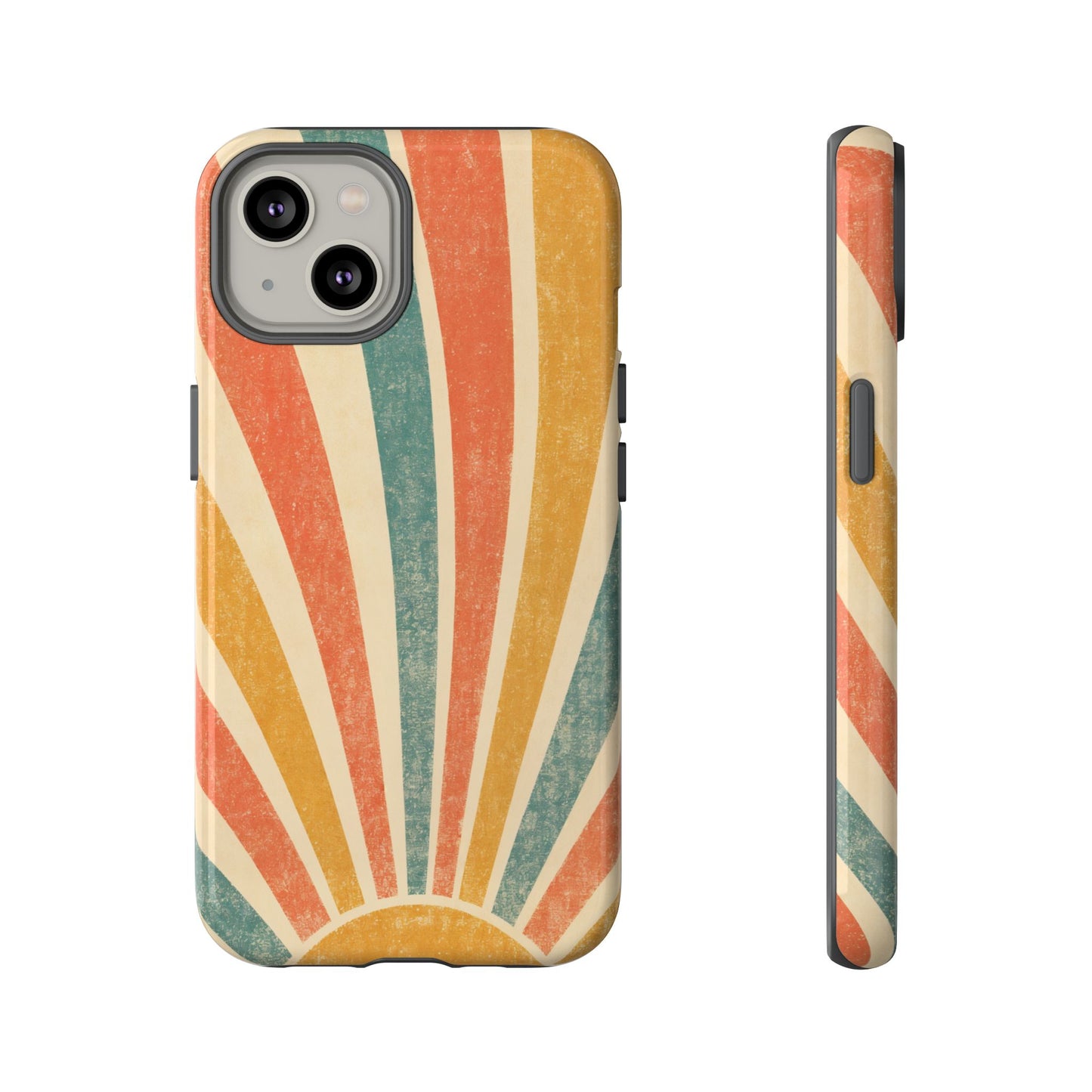 Retro Sun Rays Tough Case