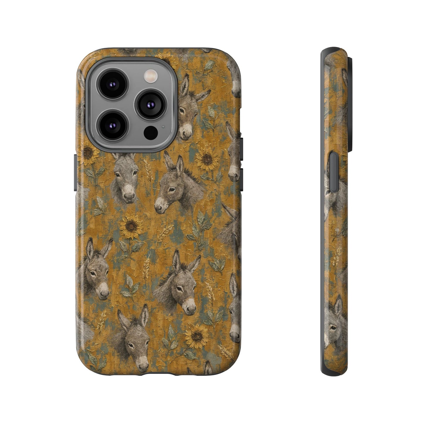 Donkey Sunflower Tough Case