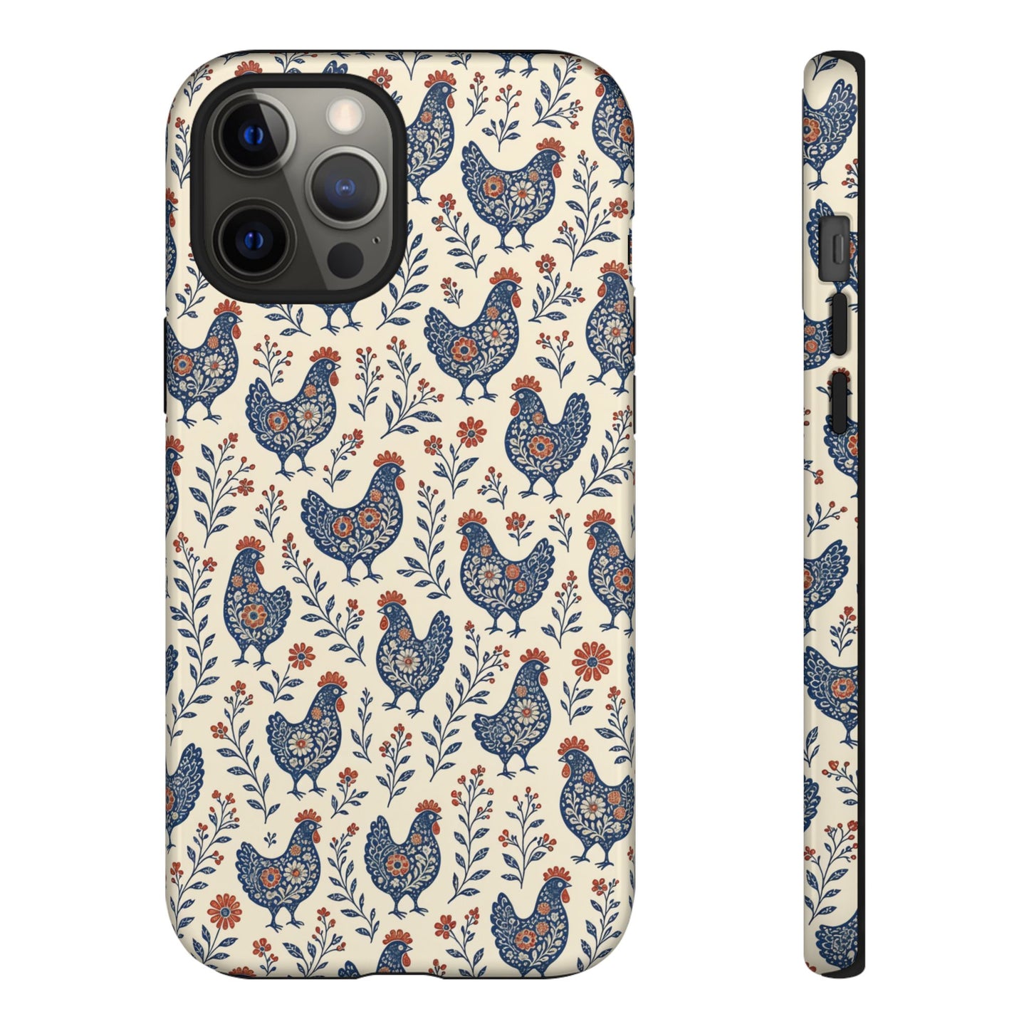 Folk Hens Tough Case