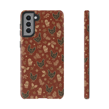 Christmas Hens Tough Case