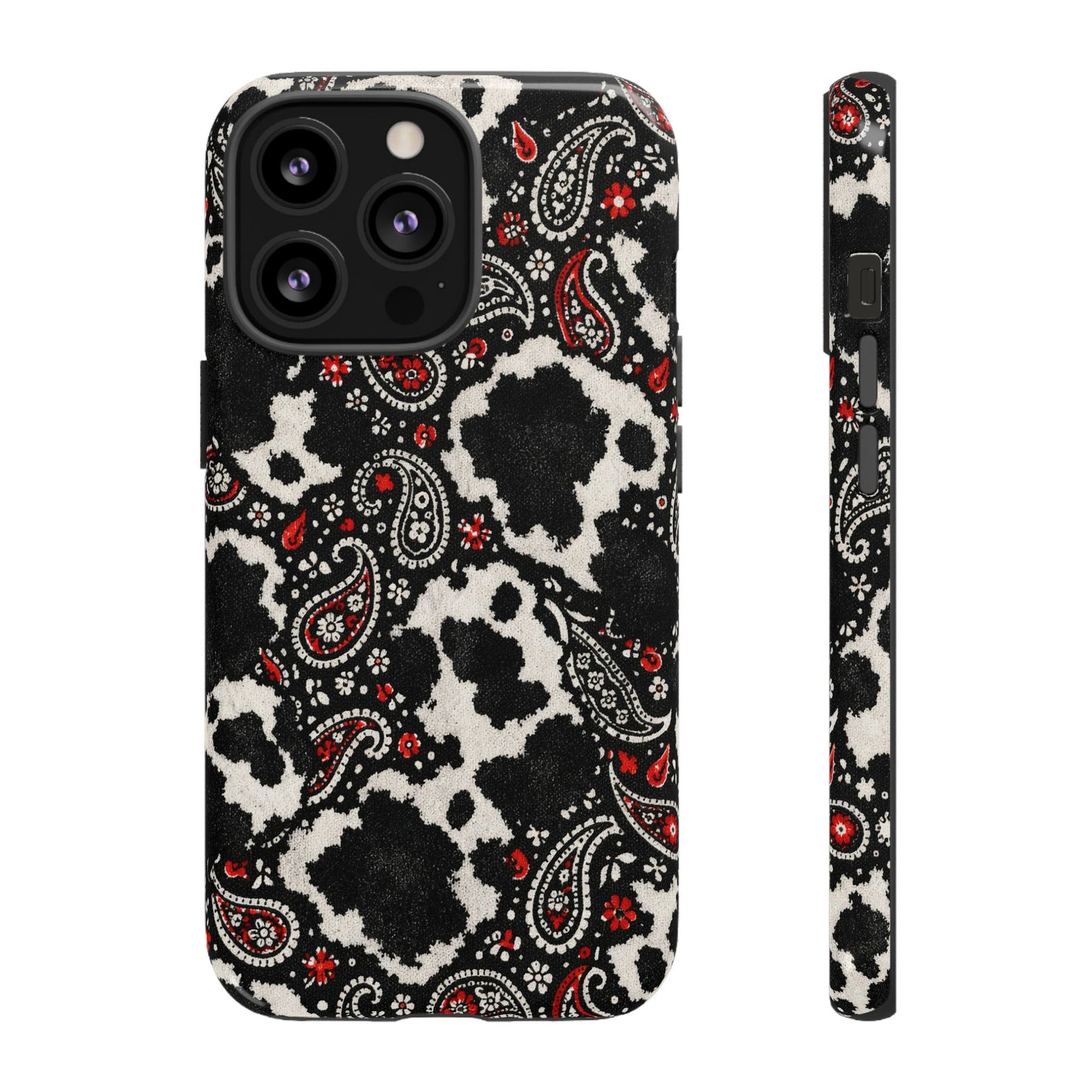 Paisley Cowhide Tough Case