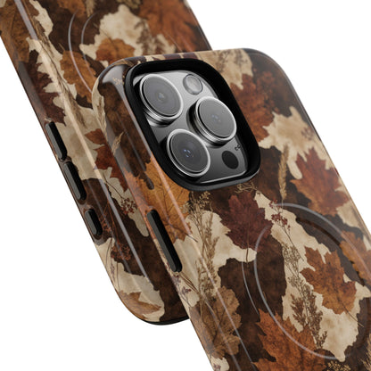 Autumn Cowhide Magnetic Case