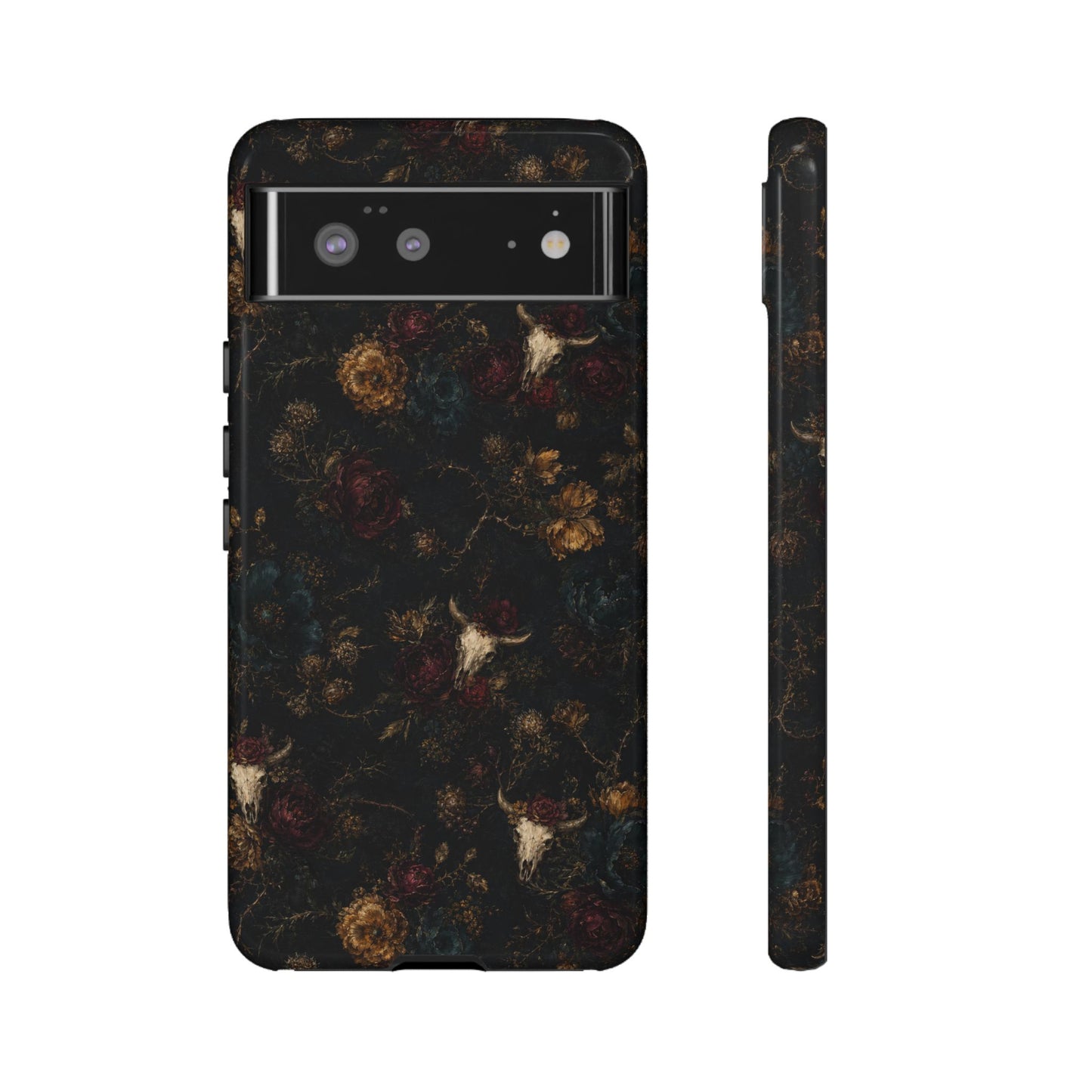 Bull Skull Bloom Tough Case