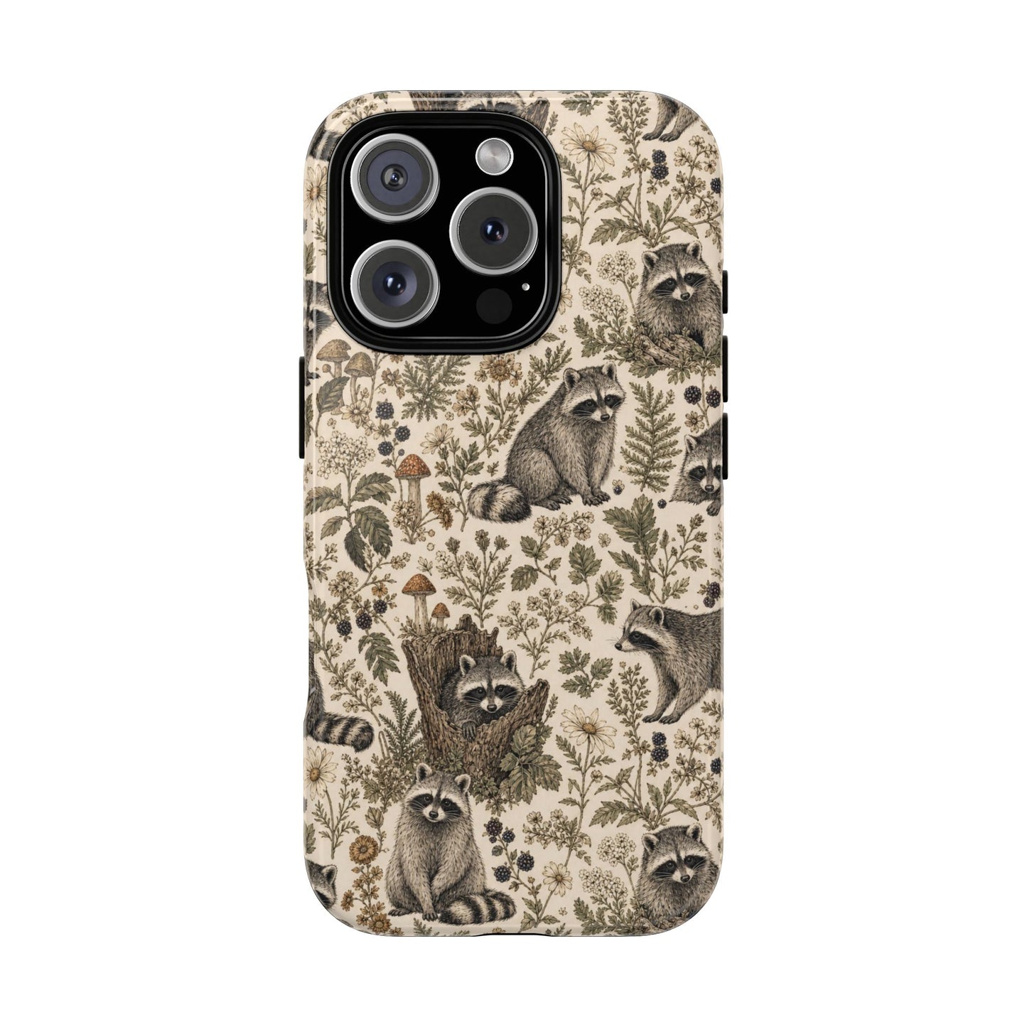 Cottage Core Raccoon Tough Case