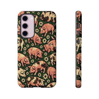 Retro Pigs Tough Case