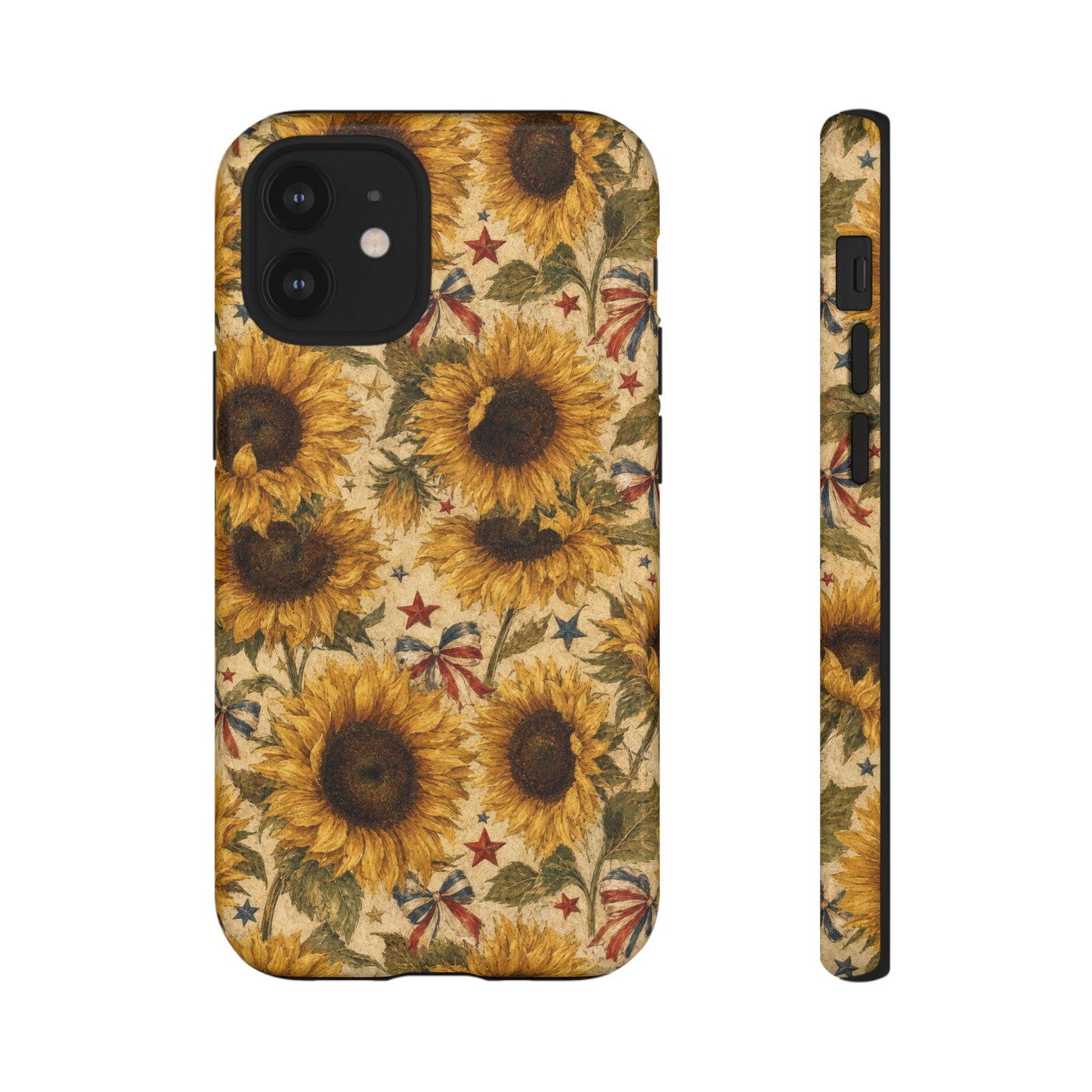 Patriotic Sunflowers Tough Case