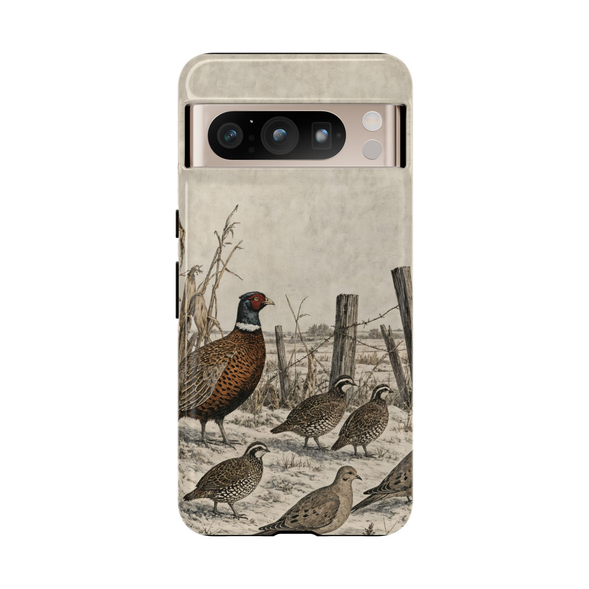 Winter Fencerow Tough Case