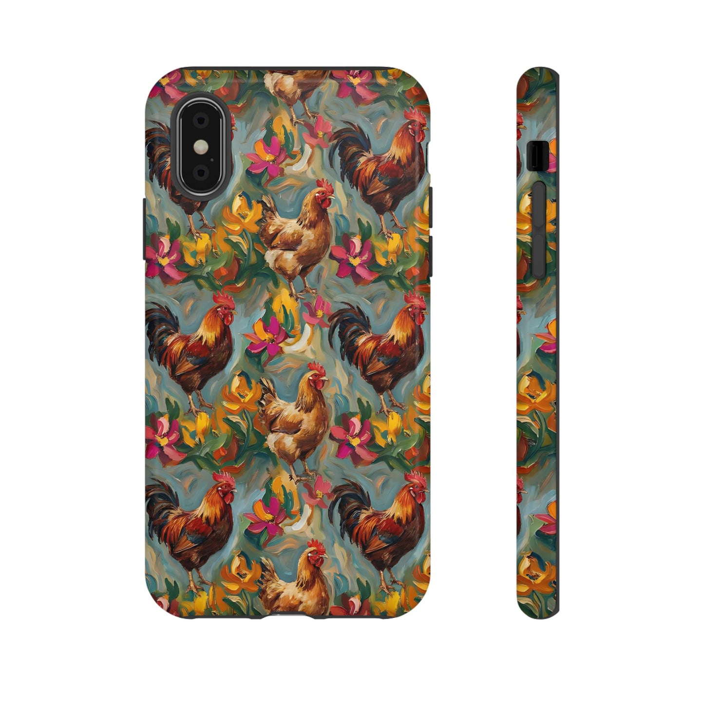 Painted Chickens Tough Case