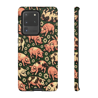 Retro Pigs Tough Case