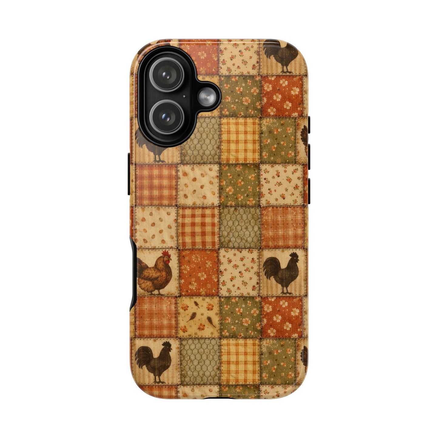 Chickens Patchwork Tough Case