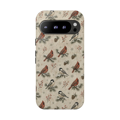 Cardinals And Chickadees Tough Case