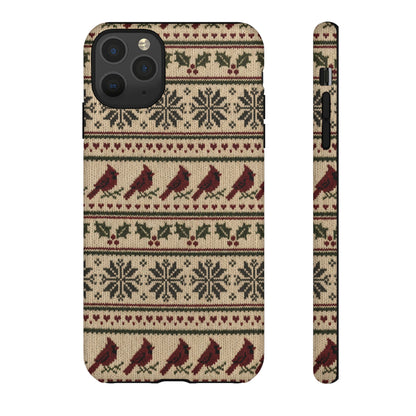Fair Isle Cardinals Tough Case