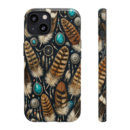 Southwest Feather Tough Case
