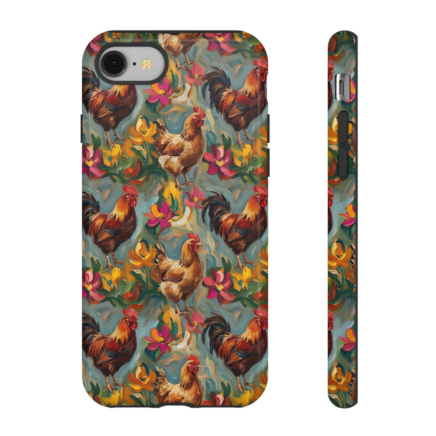 Painted Chickens Tough Case