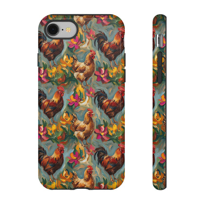 Painted Chickens Tough Case