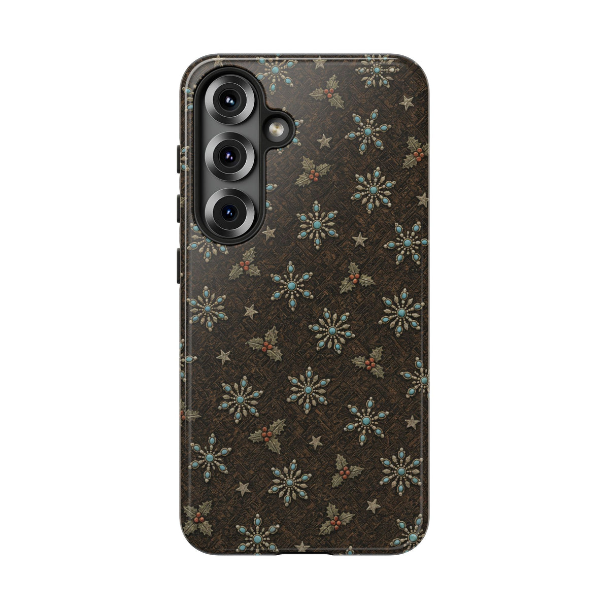Squash Blossom Snowflakes Tough Case