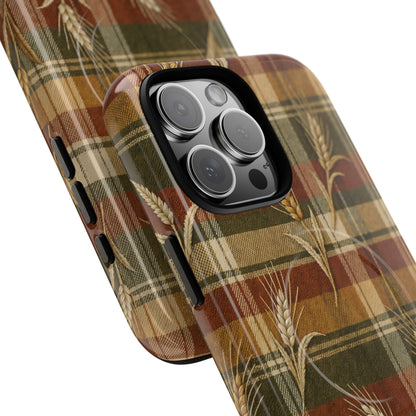 Harvest Flannel Magnetic Case