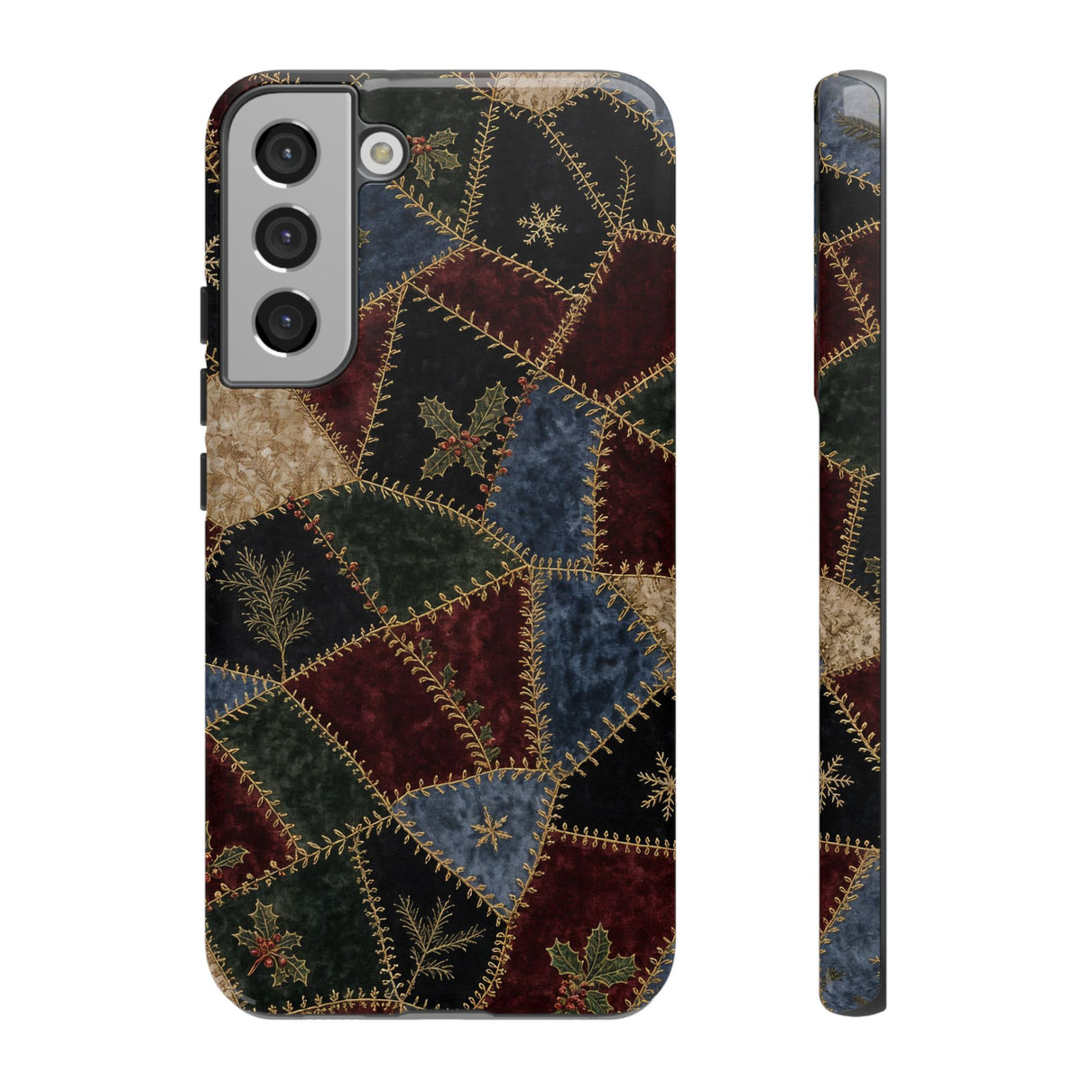 Winter Crazy Quilt Tough Case