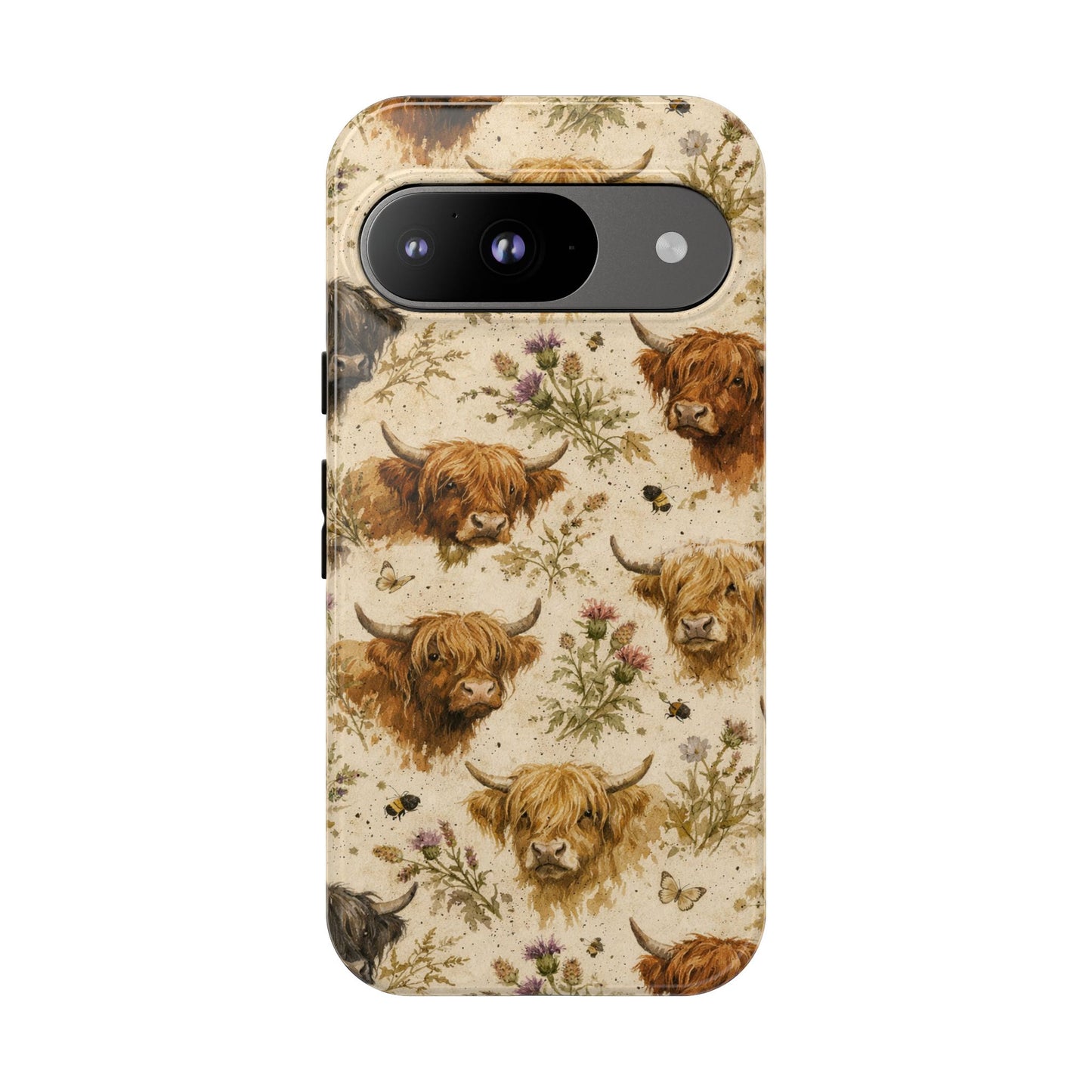 Cottage Core Highland Cows Tough Case