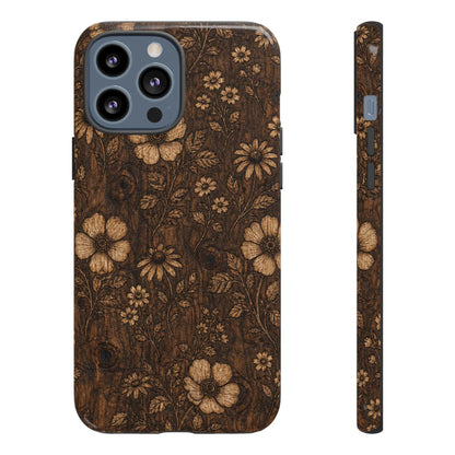 Floral Bark Tough Case