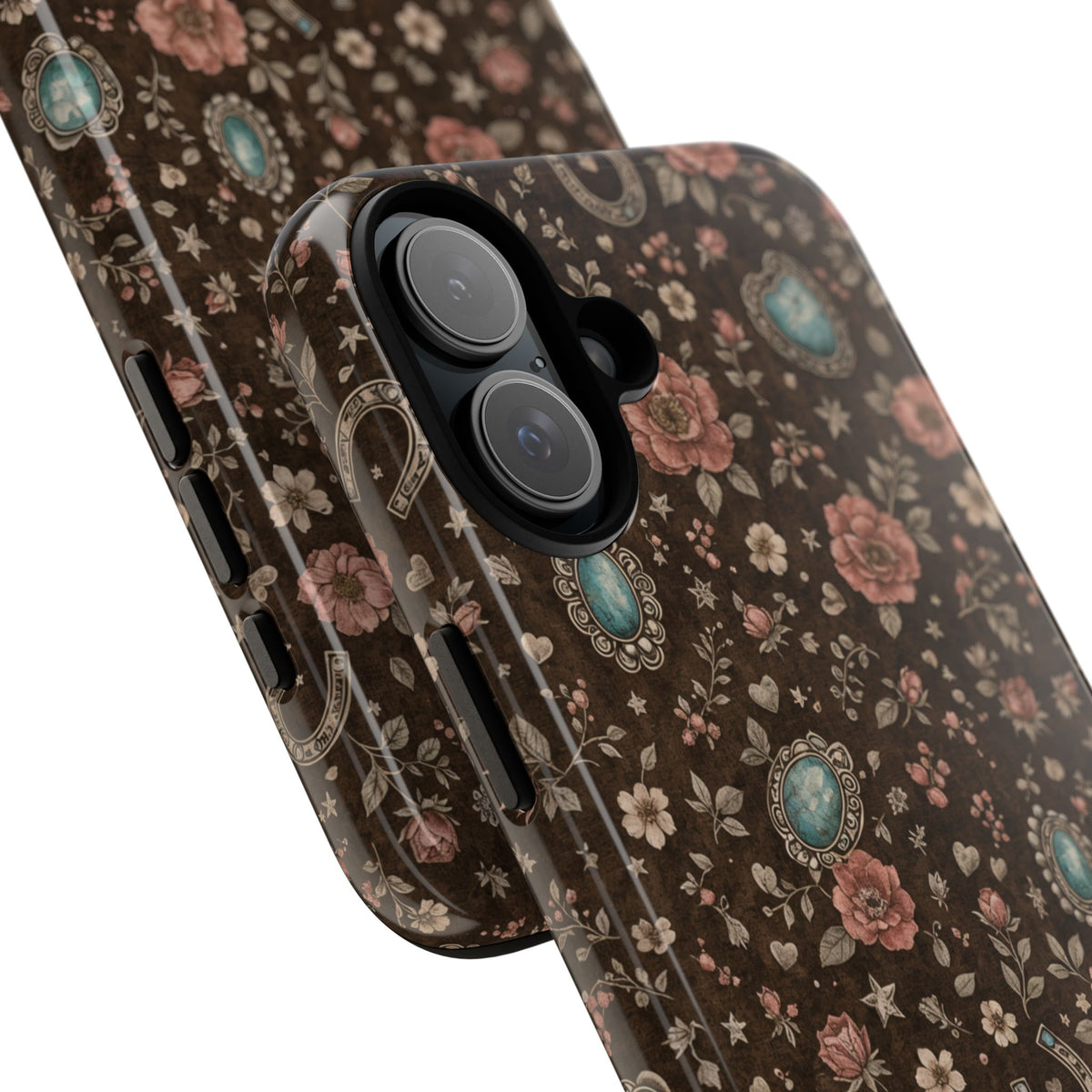 Turquoise Roses Tough Case