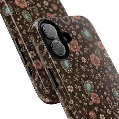 Turquoise Roses Tough Case