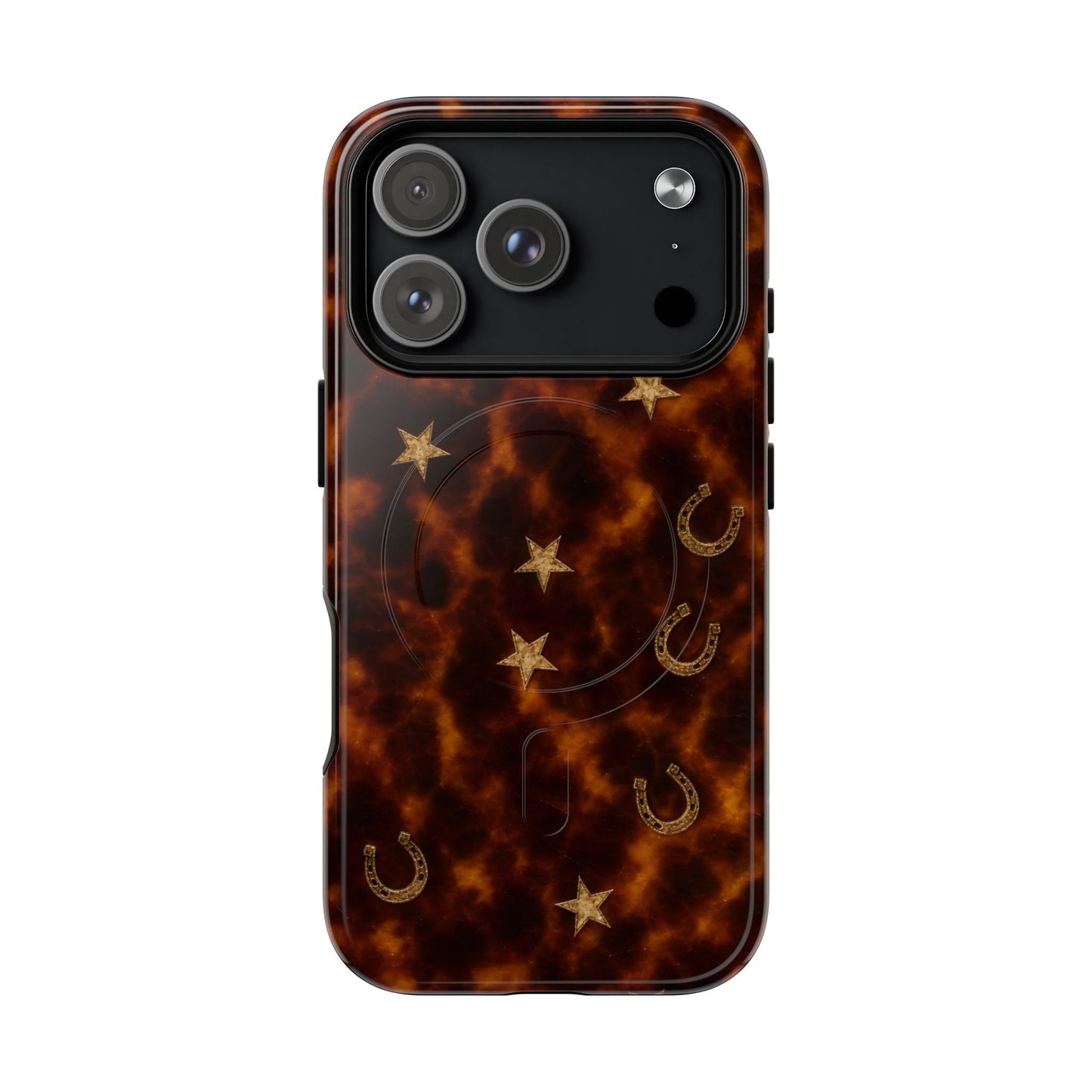 Horseshoe Tortoiseshell Magnetic Case