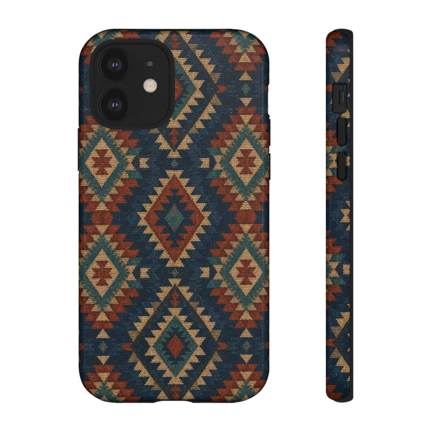 Navy Aztec Tough Case