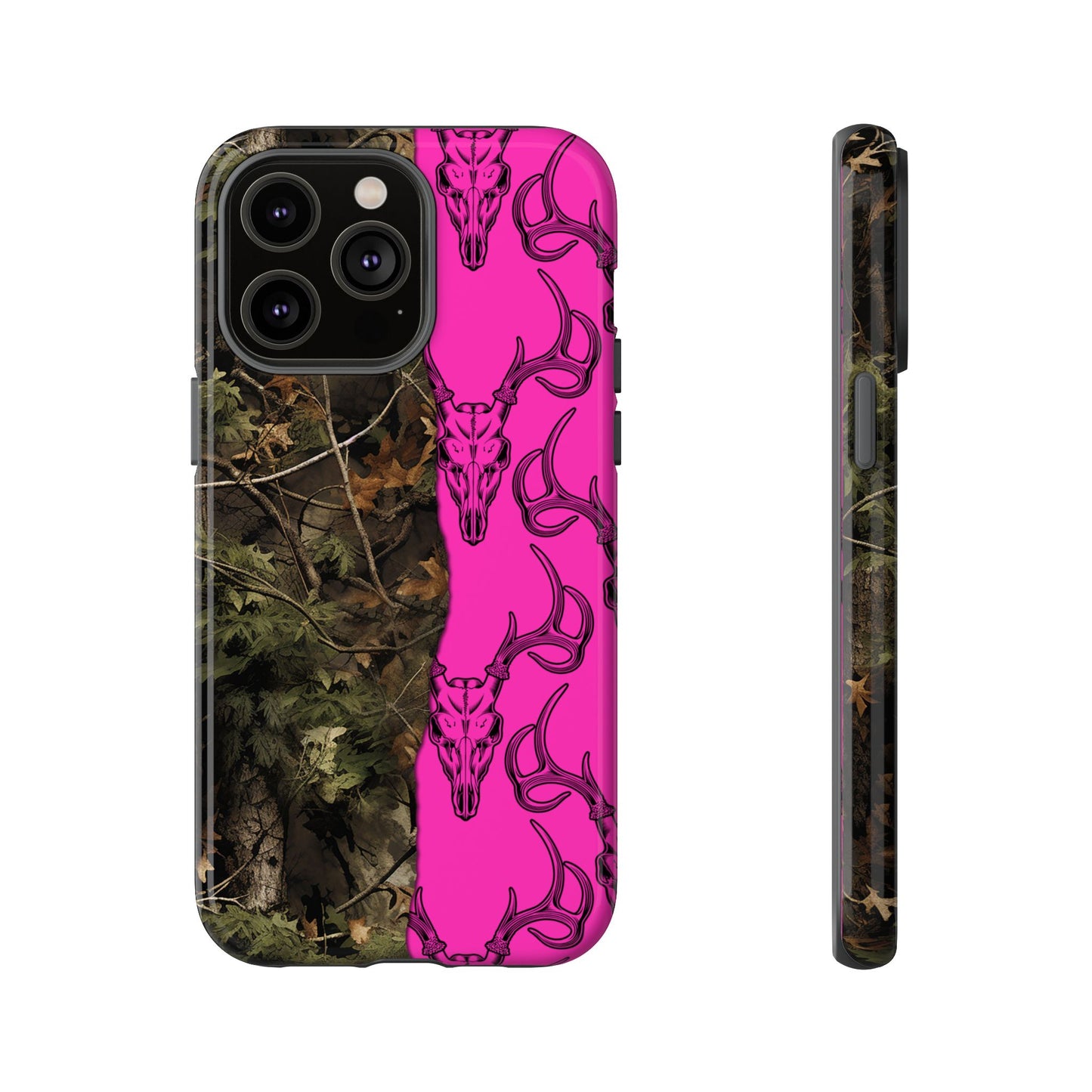 Camo Deer Skulls Pink Tough Case