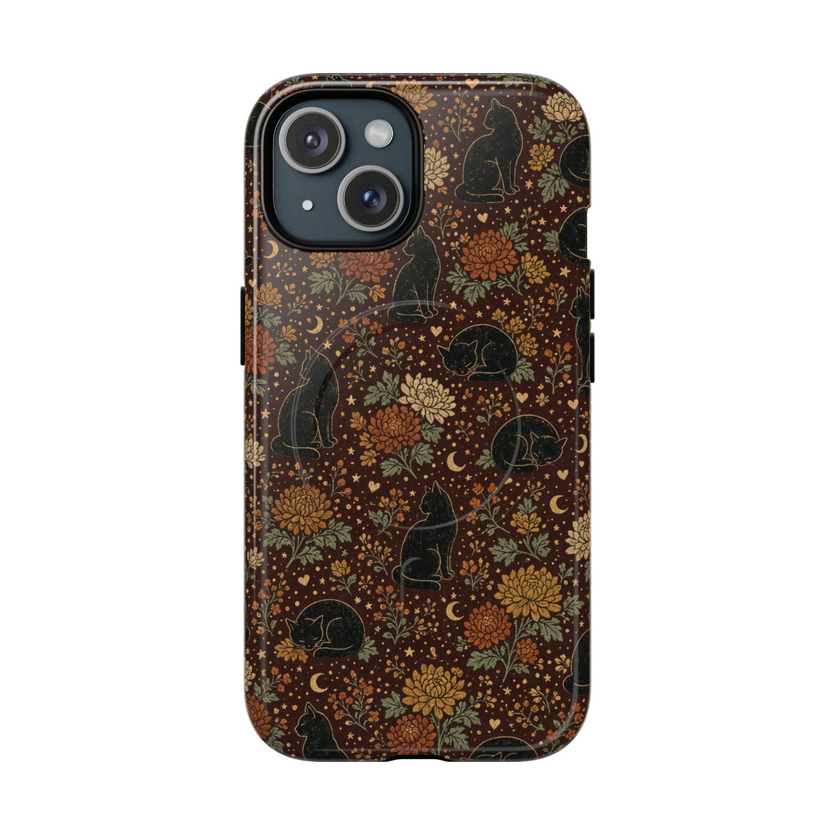 Chrysanthemum Cats Magnetic Case