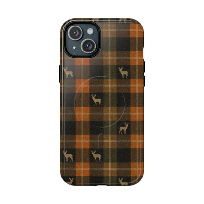Buck Plaid Magnetic Case