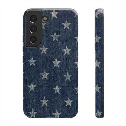 Denim and Stars Tough Case