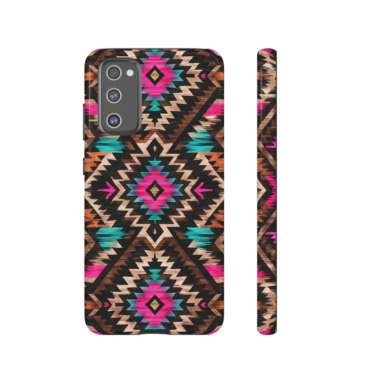 Neon Aztec Rug Tough Case