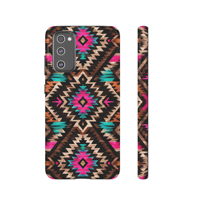 Neon Aztec Rug Tough Case